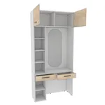 Столик туалетный с антресолью и стеллажом L415