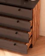 Комод с ящиками узкий с эмалевой столешницей A704.40ES