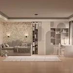 Ниша с рабочей зоной, фрезерованные фасады в эмали LE425 L/R