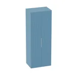 Шкаф 2 дверный, фрезерованные фасады в эмали LE210.60-4