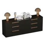 Комод с ящиками узкий с эмалевой столешницей и
боковинами A726.45ESB