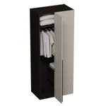 Шкаф с распашным фасадом и фальш-панелью L245.60 L/R