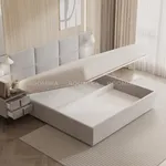 Кровать двуспальная мягкая ВЕРСАЛ с подъемным механизмом, 200x200