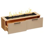 Тумба ТВ напольная с электрокамином L-548.351