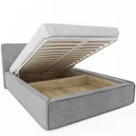 Кровать двуспальная мягкая OSTIN  с подъемным механизмом, 160x200