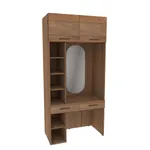 Столик туалетный с антресолью и стеллажом L414.60