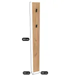 Панель узкая с крючками L100.1