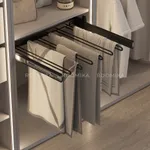 BELLE  Вешалка для брюк, 600 мм, цвет черный, BE60TRBL