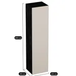 Шкаф навесной со стеклом R331.1