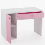 Cтол письменный с тумбой с фасадами в эмали LE717 L/R