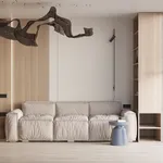 Кабинет в светлых древесных оттенках №4