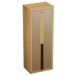 Шкаф двустворчатый, фасады натуральный ротанг  L210.60-4