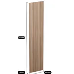 Стеновая панель из ЛДСП с навесом L130.520