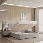 Кровать двуспальная мягкая ВЕРСАЛ с подъемным механизмом, 160x200