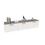 Тумба навесная, 3 ящика R518