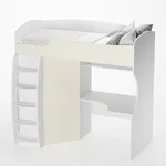 Кровать-чердак с рабочей зоной P906, 90x200