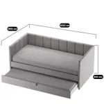 Кровать со вторым выдвижным спальным местом ЛАЙН 2