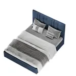 Кровать двуспальная мягкая ХИЛТОН с подъемным механизмом, 180x200