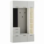 Секция с вешалкой и стеллажом L416