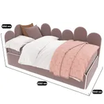 Мягкая кровать-диван КИПРОС с подъемным механизмом, 90x190