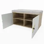 Тумба в эмали с мягкой сидушкой LE466