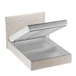 Кровать двуспальная мягкая SARA  с подъемным механизмом, 180x200