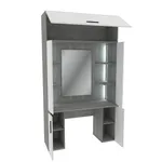 Стол туалетный с секцией и зеркалом с подсветкой  LG404.44