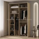 Шкаф-купе ХG150.60-3, профиль INTEGRO, фасад МДФ