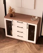 Комод со стеклянными полками P707.1