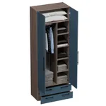 Шкаф двухдверный с ящиками L211.44