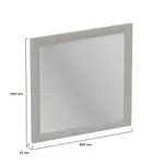 Зеркало мягкое ГРЕЙС793.9