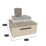 Тумба прикроватная подвесная L709