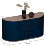 Комод радиусный на 1600 мм P746