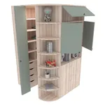 Шкаф — гардеробная P205 L/R