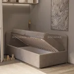 Кровать с подъемным механизмом и ящиком для белья РУБИ М1
