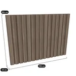 Панель стеновая ЛДСП (над столом) L131