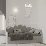 Мягкая кровать-диван ШЕЛЛ, 90x190