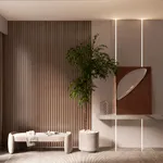 Гардеробная с островом для мелочей №5