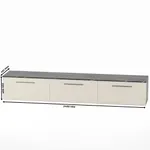 Тумба напольная, 3 ящика R524