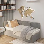 Мягкая кровать-диван ЗУМА L/R с подъемным механизмом, 90x190