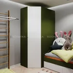 Шкаф угловой, фасады в эмали LE209.44 L/R