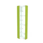 Стеллаж завершающий угловой разносторонний  с подсветкой L230.60 L/R