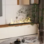 Тумба ТВ напольная с электрокамином L548.350