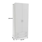 Шкаф 2 дверный с ящиками P211.45