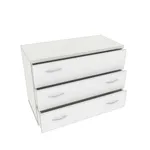 Комод прямой 3 ящика P733