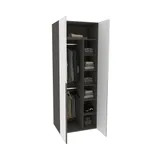 Шкаф 2 дверный, фасады в эмали LE210.60-4
