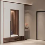 Прихожая с нишей для обуви №7