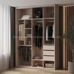 Шкаф-купе ХG186.60-1, профиль INTEGRO, фасад МДФ