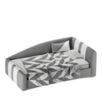 Кровать мягкая с ящиком для белья ТОКИО, 120x200