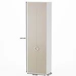 Шкаф двухдверный со штангой L243.60